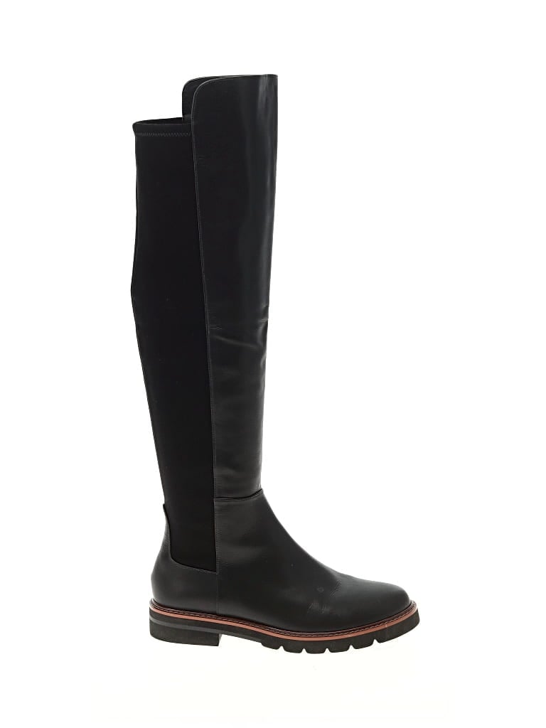 Pre-owned Stuart Weitzman Boots In Black