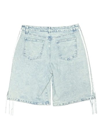 Dakota Blue Denim Shorts (view 2)
