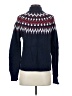 J.Crew Chevron-herringbone Blue Pullover Sweater Size S - photo 2