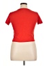 Doe 100% Cotton Hearts Red Short Sleeve T-Shirt Size XL - photo 2