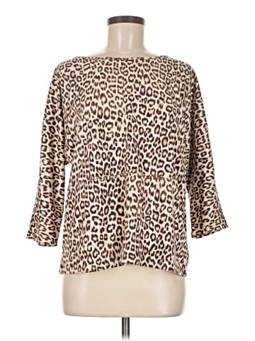Chico's 3/4 Sleeve T-Shirt (view 1)