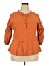 Unbranded Orange 3/4 Sleeve T-Shirt Size 2X - photo 1