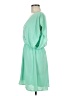 Needle & Thread 100% Polyester Green Cocktail Dress Size M - photo 5