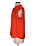 Maison d' Amelie 100% Polyester Orange Sleeveless Blouse Size XS - photo 5