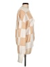 Moshu Checkered-gingham Tan Pullover Sweater Size L - photo 4