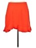 Superdown 100% Polyester Solid Orange Casual Skirt Size M - photo 1