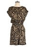 Halogen Animal Print Gold Romper Size S - photo 1