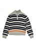 Nautica Stripes Gray Pullover Sweater Size 4 - photo 1