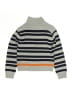 Nautica Stripes Gray Pullover Sweater Size 4 - photo 2