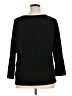 Le Lis Floral Black 3/4 Sleeve Top Size XL - photo 2