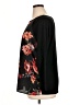 Le Lis Floral Black 3/4 Sleeve Top Size XL - photo 5