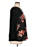 Le Lis Floral Black 3/4 Sleeve Top Size XL - photo 4