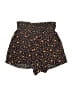 Aeropostale 100% Rayon Floral Black Shorts Size S - photo 1