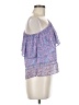 Saylor 100% Polyester Purple Sleeveless Top Size M - photo 4