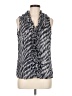 AK Anne Klein 100% Polyester Black Sleeveless Blouse Size M - photo 1