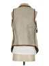 Takara 100% Polyester Tan Faux Fur Vest Size S - photo 2
