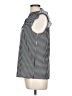 Unbranded Houndstooth Black Sleeveless Blouse Size L - photo 5