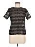 Marc by Marc Jacobs 100% Cotton Black Short Sleeve Top Size 6 - photo 1
