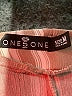 One 5 One 100% Rayon Stripes Tan Shorts Size M - photo 3