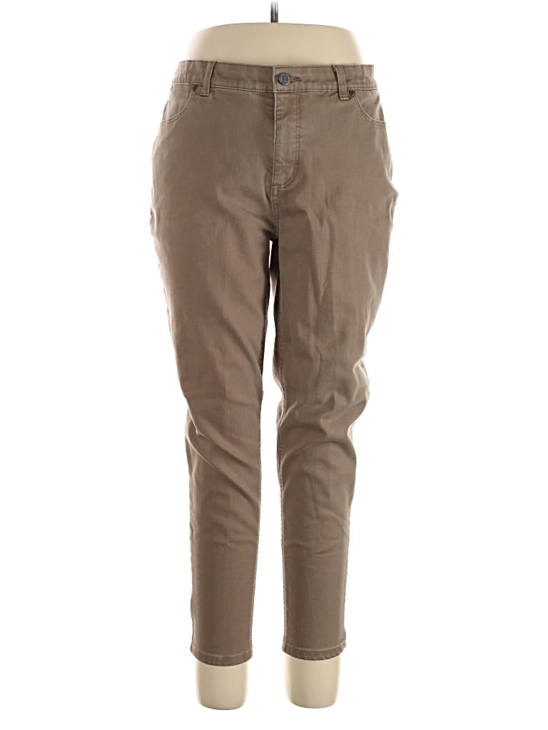 Pre-owned Talbots Outlet Jeans In Tan