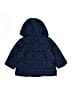 Baby Gap 100% Polyester Solid Blue Coat Size 18-24 mo - photo 2