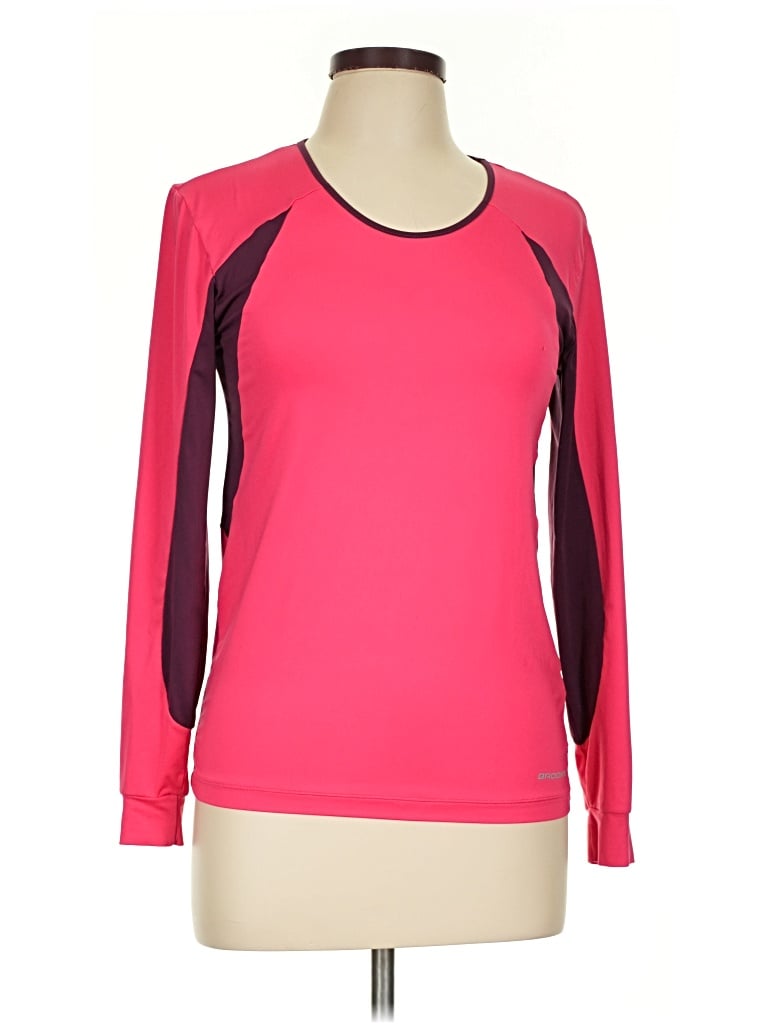 Pre-owned Brooks Long Sleeve T-shirt In Pink