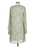 Louna 100% Polyester Print Green Casual Dress Size S - photo 2