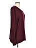 West Loop Burgundy Long Sleeve Top Size L - photo 4