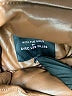 Avec Les Filles 100% Polyurethane Brown Coat Size 1X - photo 3