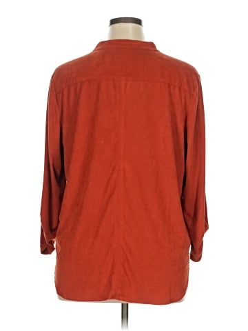 Khakis & Co 3/4 Sleeve Button-Down Shirt (view 2)