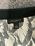 Talbots 100% Viscose Ivory Black Long Sleeve Blouse Size L - photo 7