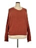 Pink Lily Solid Orange Pullover Sweater Size 2XL - photo 1