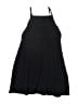 Unbranded 100% Polyester Solid Black Dress Size 120 cm / US 6X - photo 2