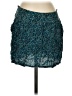 Assorted Brands 100% Rayon Tweed Teal Casual Skirt Size S - photo 1