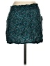 Assorted Brands 100% Rayon Tweed Teal Casual Skirt Size S - photo 2