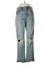 Daze Hearts Blue Jeans Size 25 waist - photo 1