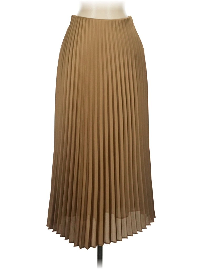 Pre-owned Jcrew Formal Skirt In Brown