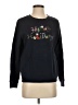 Holiday Editions Graphic Black Sweatshirt Size S - photo 1