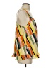 CAbi 100% Polyester Orange Sleeveless Blouse Size S - photo 4