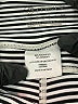 MPG Stripes White Black Active Pants Size M - photo 3