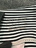 MPG Stripes White Black Active Pants Size M - photo 4