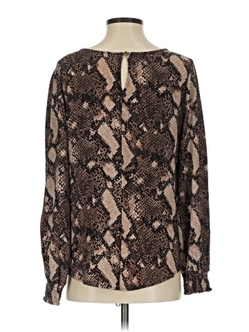 Peace & Pearls Long Sleeve Blouse (view 2)