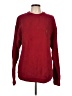 Chaps 100% Cotton Burgundy Pullover Sweater Size L - photo 1