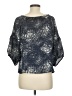Adriano Goldschmied 100% Polyester Blue 3/4 Sleeve Blouse Size M - photo 2