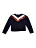 Tommy Hilfiger 100% Cotton Chevron-herringbone Blue Pullover Sweater Size 6 - 7 - photo 1