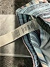 Chico's Stripes Blue Linen Pants Size Sm (0.5) - photo 5
