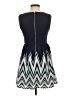 Rewind Chevron-herringbone Blue Casual Dress Size S - photo 2