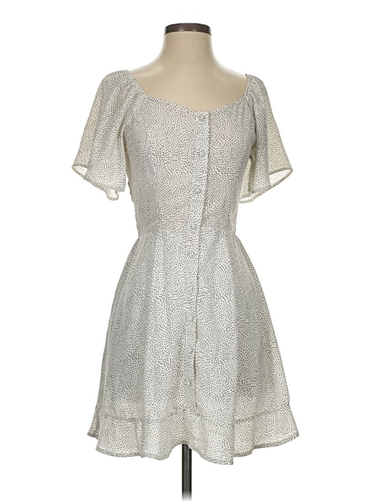 Pre-owned Sienna Sky Casual Dress In Silver