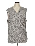 Unbranded Ivory Sleeveless Blouse Size L (estimated) - photo 1