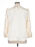 J.Crew 100% Polyester Ivory 3/4 Sleeve Blouse Size XL - photo 2